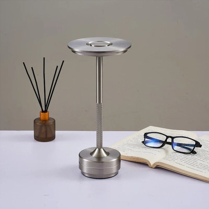 Klassische Touch-Sensor-LED-Tischlampe | Wiederaufladbare kabellose Schreibtischlampe mit 3 Farbtemperaturen einstellbar
