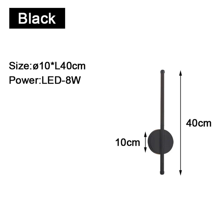 Gold Black Innen LED Wandlampen: Stilvolle Beleuchtung für Ihren Raum