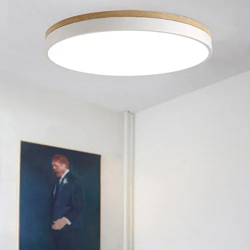 Moderne LED-Deckenleuchte – 27W Aufbaumontage mit warmen, kalten und natürlichen Lichtoptionen für Wohnzimmer, Schlafzimmer und Küche