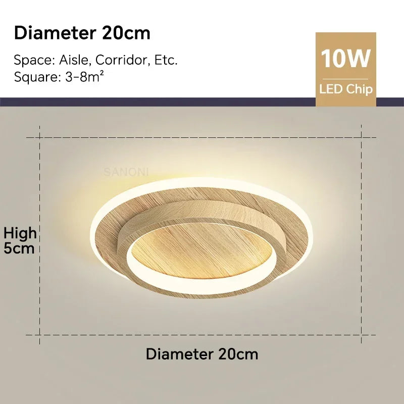 Moderne LED Flur Deckenleuchte Kronleuchter - Innenbeleuchtung für Flur, Treppen, Foyer, Balkon, Schlafzimmer, Badezimmer