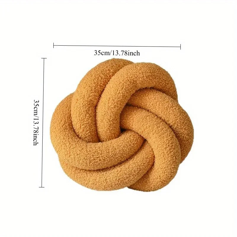 Nordic Cotton Boucle Knoten Kissen