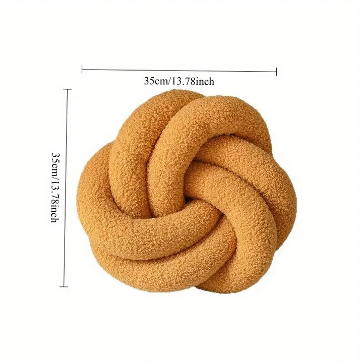 Nordic Cotton Boucle Knoten Kissen