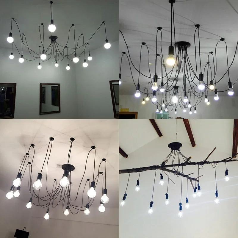 DIY Pendelleuchten: Modernes Retro-Kronleuchter für stilvolle Wohnkultur