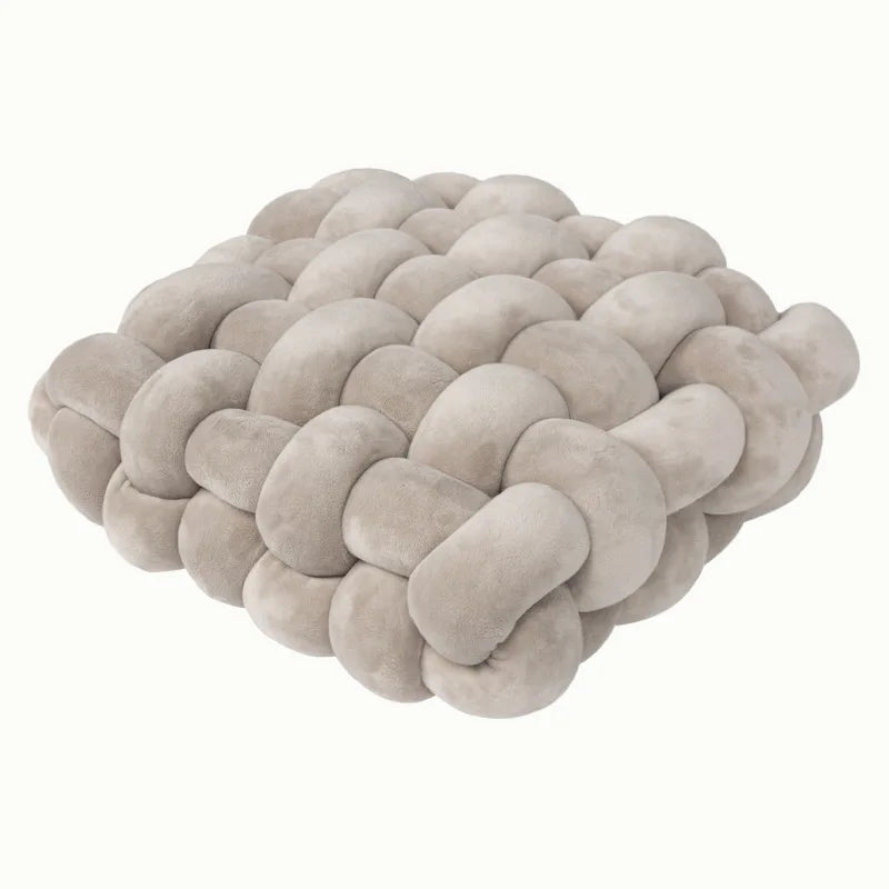 Chunky Gewebter Knoten Kissen