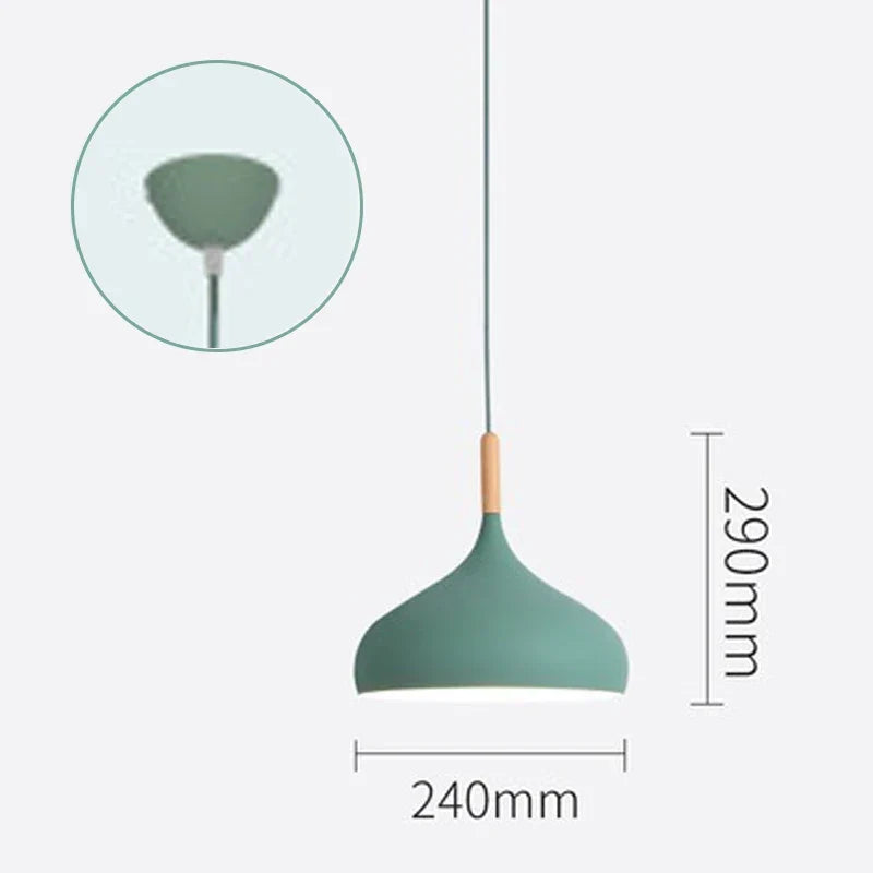 LED Eisen Kronleuchter Pendelleuchte - Vintage Hängelampe