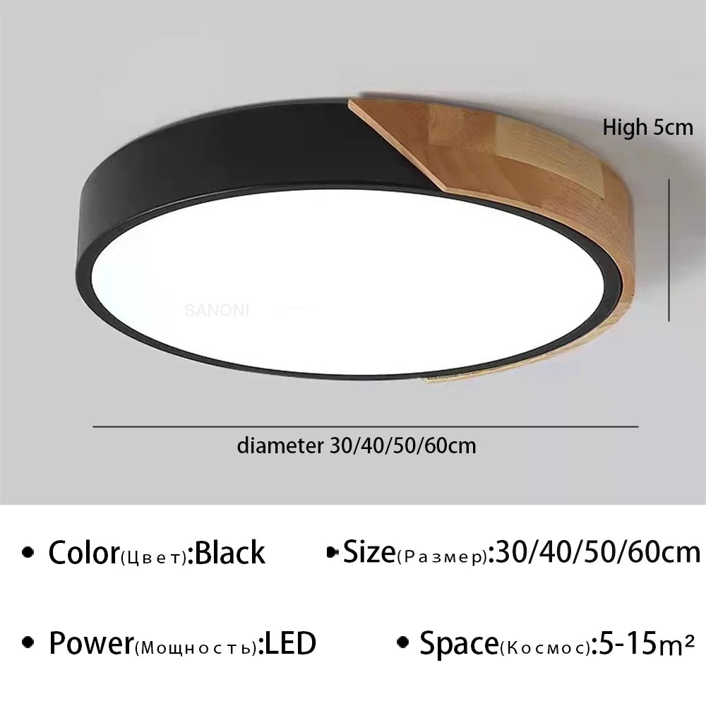 Moderne LED Deckenleuchte Macaron Kronleuchter