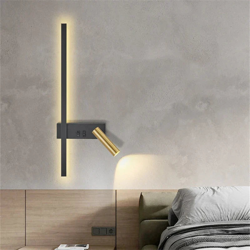 Moderne LED Wandleuchte - Nordischer Stil für kreative Wohnkultur