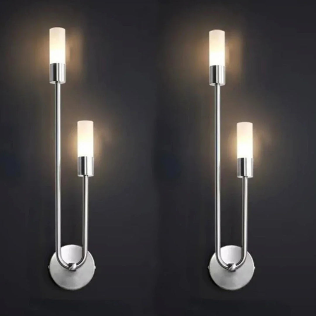 Moderne Gold LED Wandleuchte – Nordische Wandleuchte für Wohnzimmer, Schlafzimmer, Küche und Flur Dekor