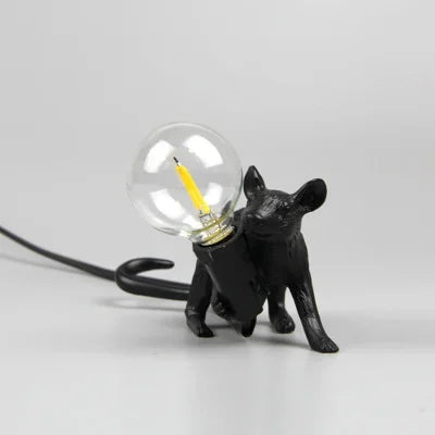 Moderne USB-Mauslampe LED Nachtlicht – Kreative Tierform Nachttischlampe für Wohnkultur, Schlafzimmer und Desktop-Beleuchtung
