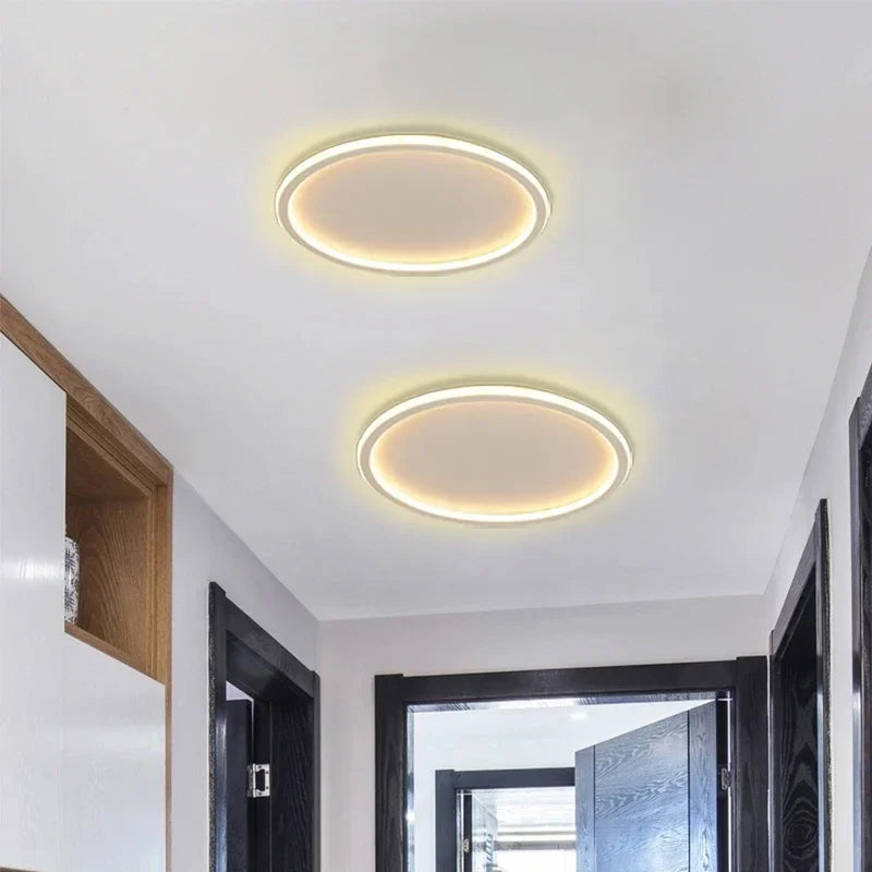 Moderne LED-Deckenleuchte – Dimmbare Innenbeleuchtung für Schlafzimmer, Badezimmer, Küche und Flur