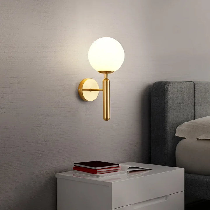 Moderne LED-Wandleuchte – Innenwandleuchte für Hotel, Badezimmer, Schlafzimmer, Wohnzimmer, Flur & Gang, E27 Tri-Color einstellbar, AC betrieben