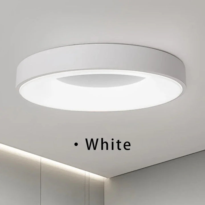 Moderne Macaron LED Deckenleuchte – Verstellbares kreisförmiges Design mit Fernbedienung und Dimmung für Schlafzimmer, Wohnzimmer und Flur