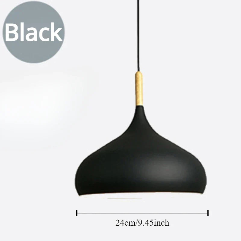 Moderne Macaron Pendelleuchte – Farbige LED-Kronleuchter für Schlafzimmer, Restaurant, Büro und Wohnzimmer – Einstellbares Aluminium-Hängelicht