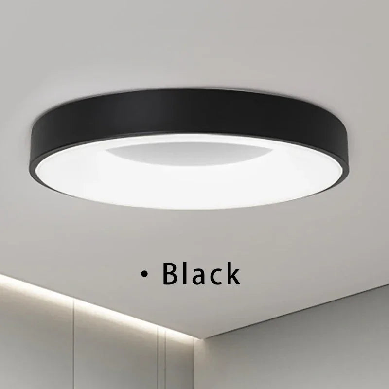 Moderne Macaron LED Deckenleuchte – Verstellbares kreisförmiges Design mit Fernbedienung und Dimmung für Schlafzimmer, Wohnzimmer und Flur