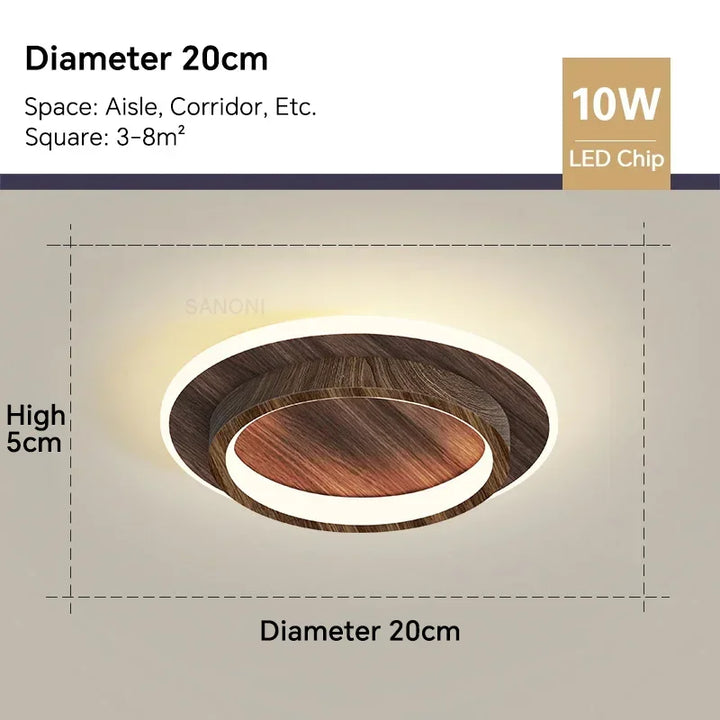 Moderne LED Flur Deckenleuchte Kronleuchter - Innenbeleuchtung für Flur, Treppen, Foyer, Balkon, Schlafzimmer, Badezimmer