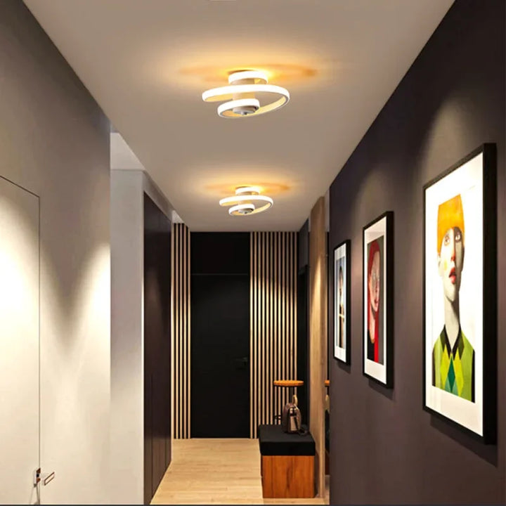 Moderne LED Gangdeckenleuchten | Aufputzmontage für Schlafzimmer, Wohnzimmer, Flur und Balkon
