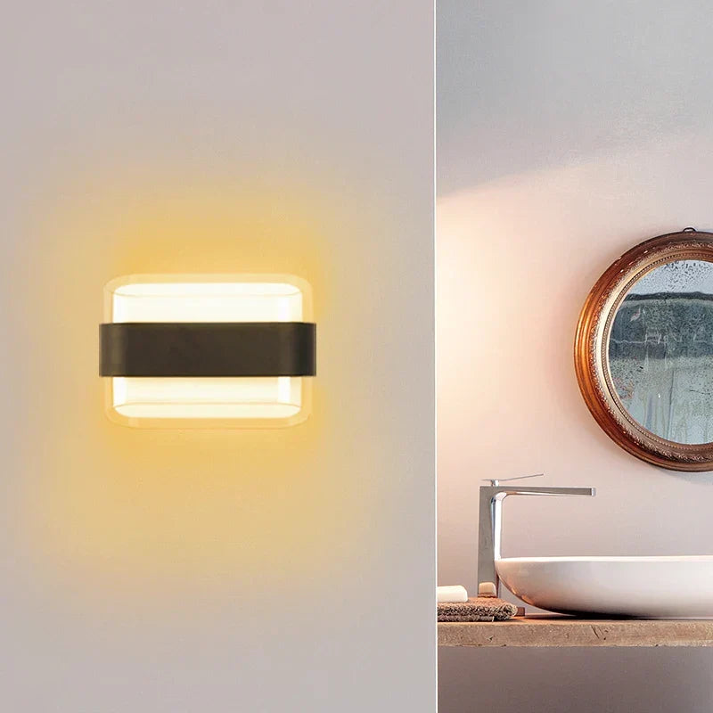 Moderne Minimalistische LED Wandleuchte – 10W Wandleuchte für Wohnzimmer, Schlafzimmer, Flur und Restaurant Beleuchtung
