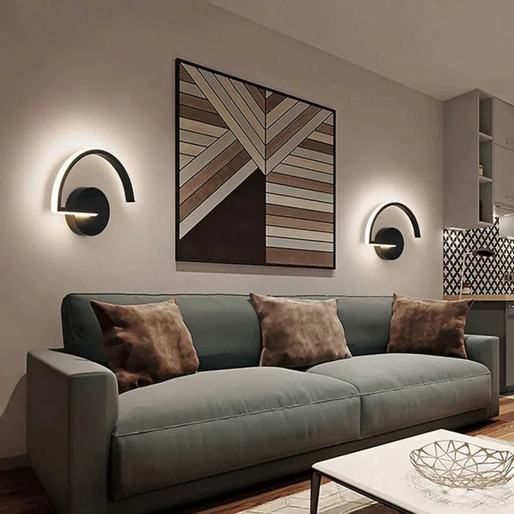 Moderne LED Wandleuchte Nachttisch Sconces - Wohnkultur Beleuchtungseinrichtung für Wohnzimmer, Schlafzimmer, Hotel