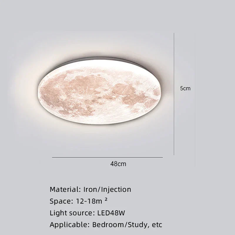 Mondoberfläche Künstlerische Moderne Deckenlampe