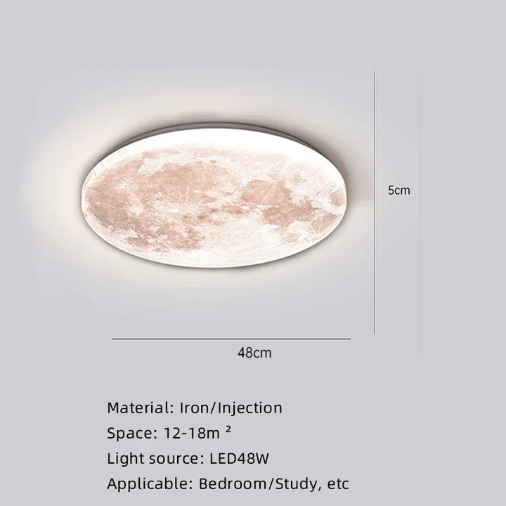 Mondoberfläche Künstlerische Moderne Deckenlampe