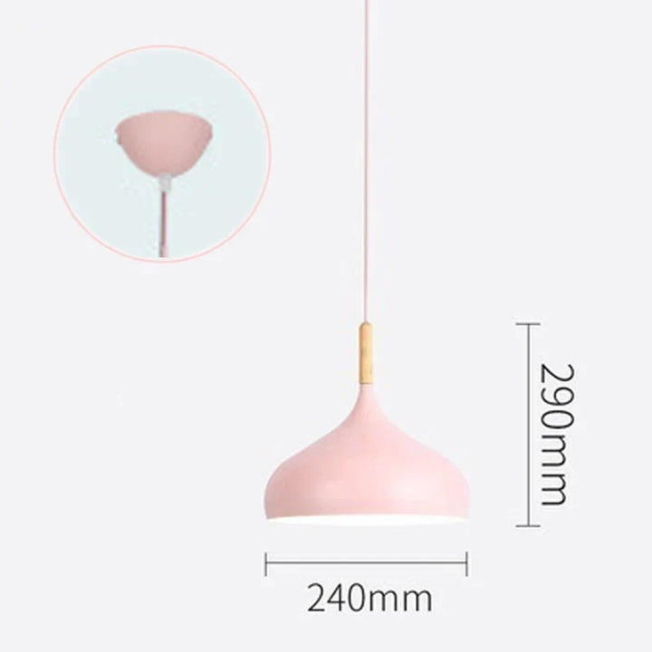 LED Eisen Kronleuchter Pendelleuchte - Vintage Hängelampe