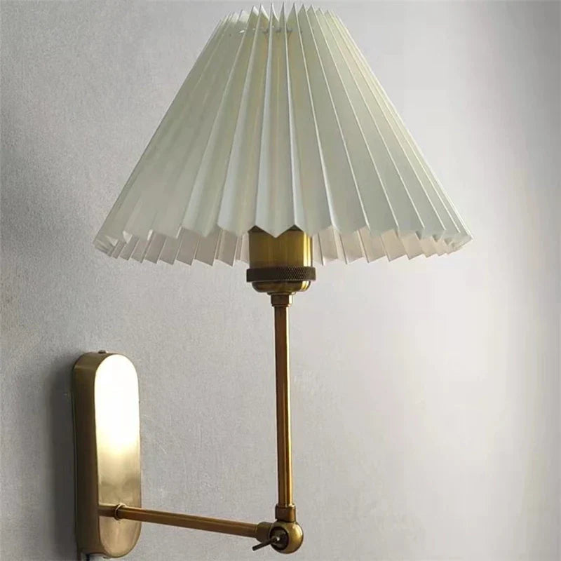 Moderne drehbare Wandlampe – LED-Origami-Lampenschirm für Schlafzimmer-, Wohnzimmer- und Badezimmerdekoration