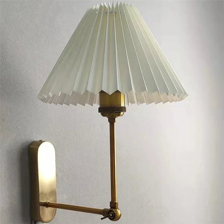 Moderne drehbare Wandlampe – LED-Origami-Lampenschirm für Schlafzimmer-, Wohnzimmer- und Badezimmerdekoration
