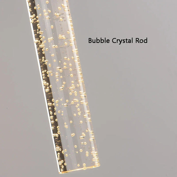 Moderne LED Kristall Wandleuchte – Schlanke wandmontierte Leuchte für Schlafzimmer, Wohnzimmer, Gang und Flur