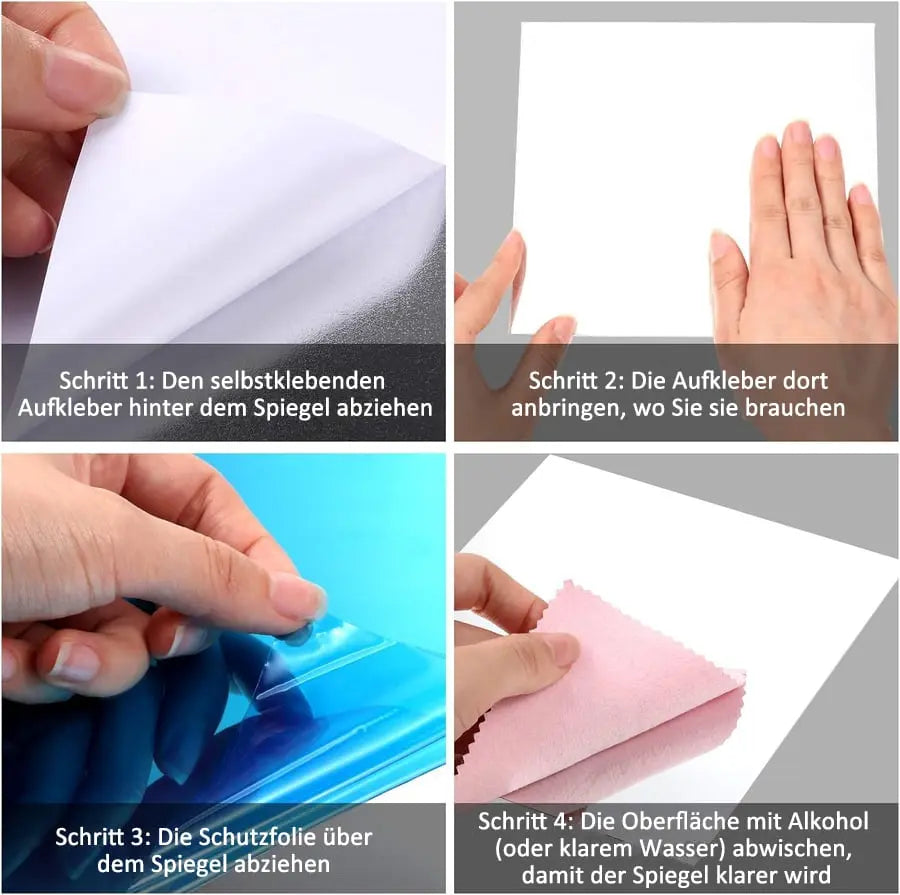 Ultra-flexible bruchsicherer Spiegel