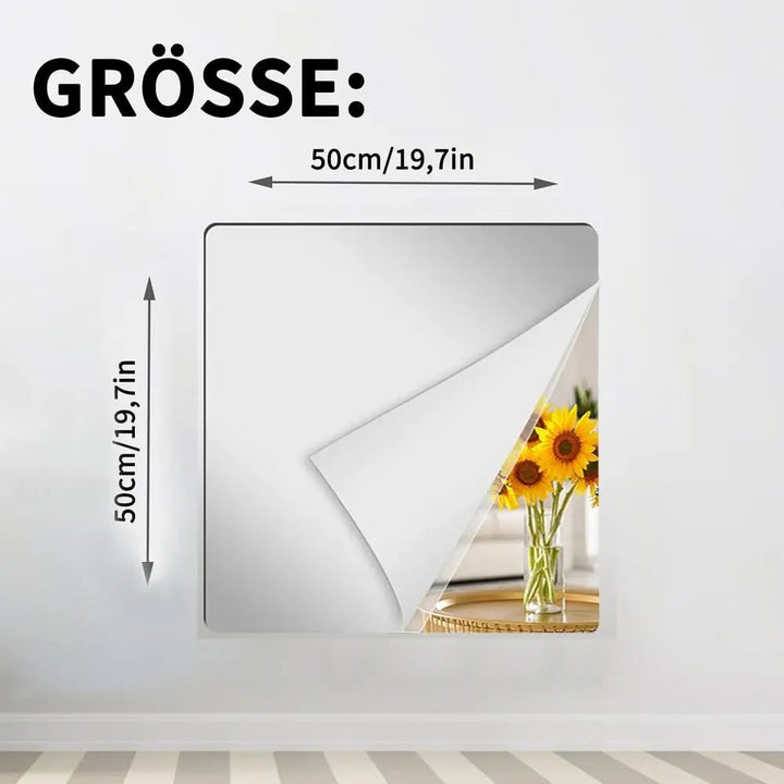 Ultra-flexible bruchsicherer Spiegel
