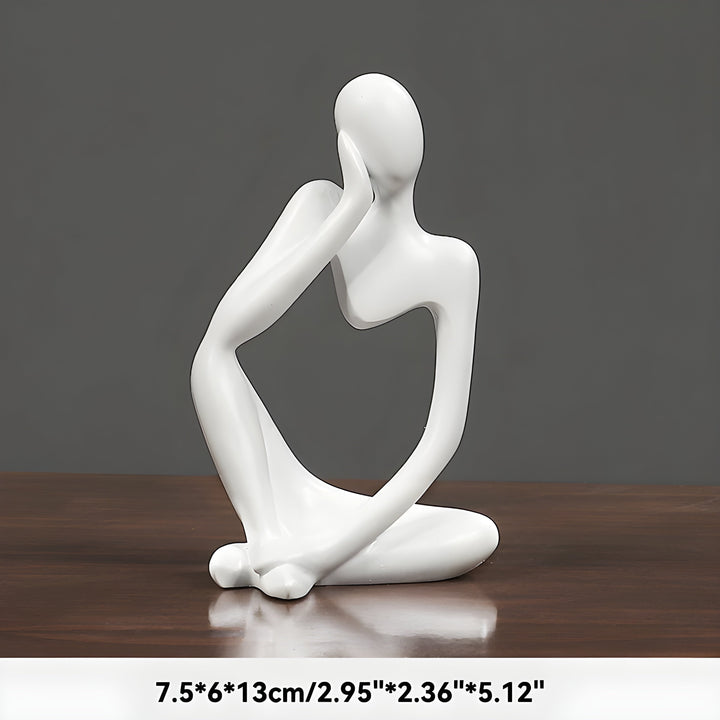 Abstrakter Denker Skulptur Wohnkultur