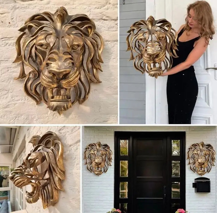 RegalRoar Löwe - Löwenkopf Wandskulptur