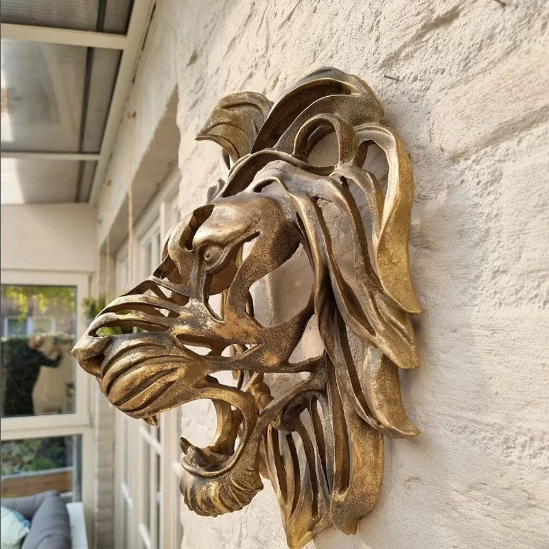 RegalRoar Löwe - Löwenkopf Wandskulptur