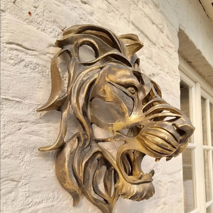 RegalRoar Löwe - Löwenkopf Wandskulptur