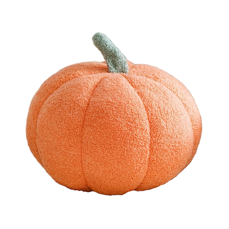 Dekoratives Kissen Warm Pumpkin Aus Weichem Plüsch