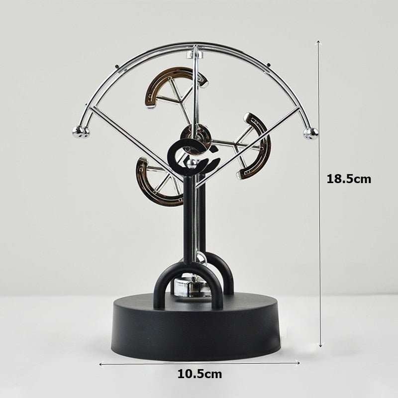 Ball Rotating Perpetual Motion Pendulum Interaktives Ornament