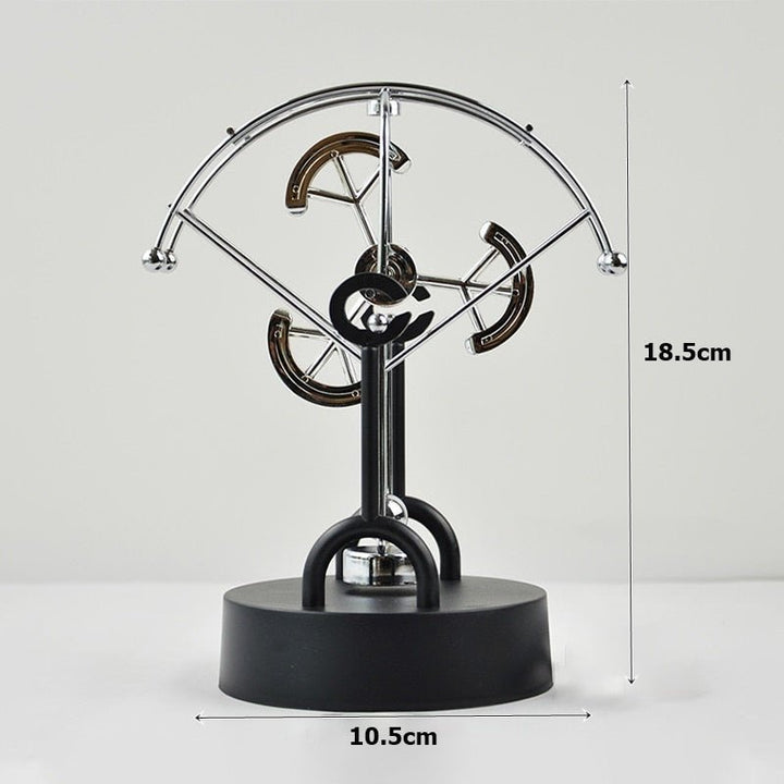 Ball Rotating Perpetual Motion Pendulum Interaktives Ornament