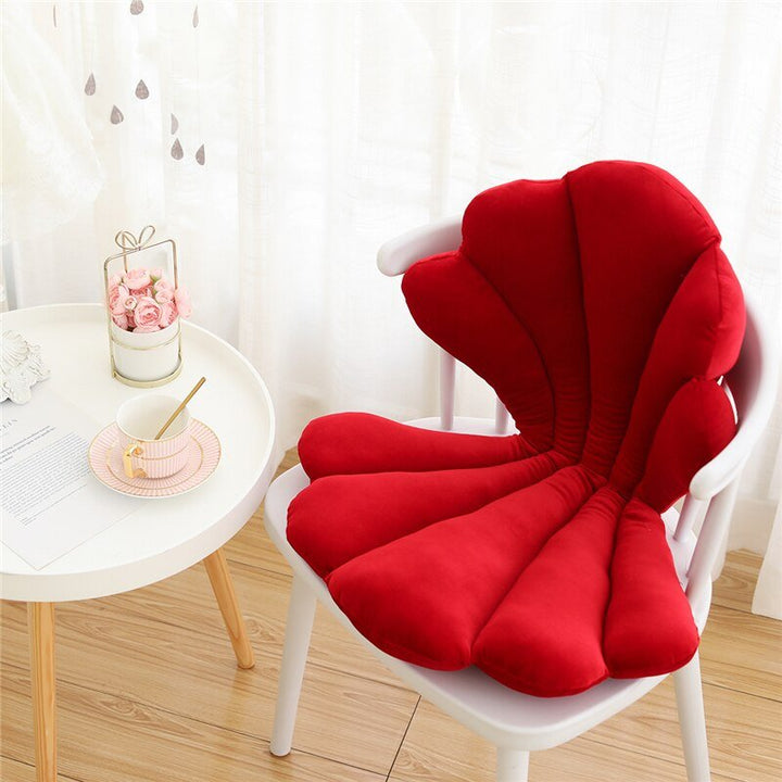 Chic Samt Muschelkissen - Luxuriöses und Stilvolles Kissen für das Wohnzimmer, Schlafzimmer