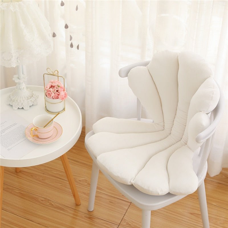 Chic Samt Muschelkissen - Luxuriöses und Stilvolles Kissen für das Wohnzimmer, Schlafzimmer