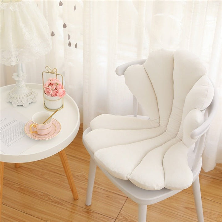 Chic Samt Muschelkissen - Luxuriöses und Stilvolles Kissen für das Wohnzimmer, Schlafzimmer