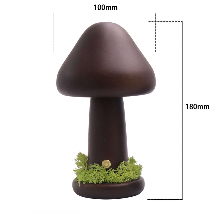 Verdrehte Pilz Nacht Warm Licht Berührung Schlafzimmer Kopfteil Nachtlicht Buchenholz LED USB Dekorative Atmosphäre Lampen Wohnkultur