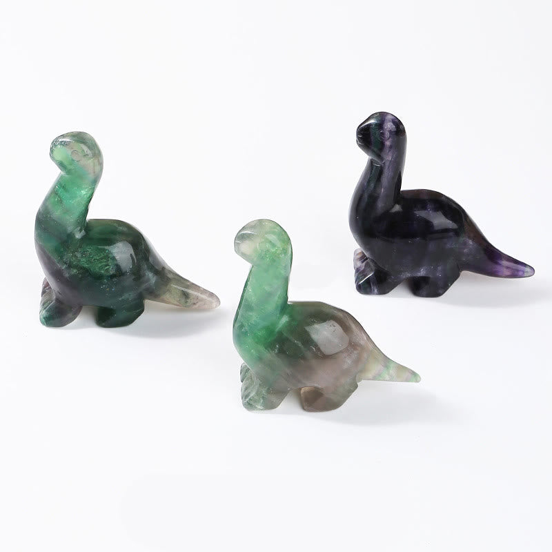 2,5 Zoll Kristall Dinosaurier Wohnkultur Edelstein Dekor