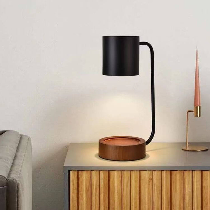 Schlafzimmer Aromatherapie Lampe, rauchlose Kerzen Tischlampe