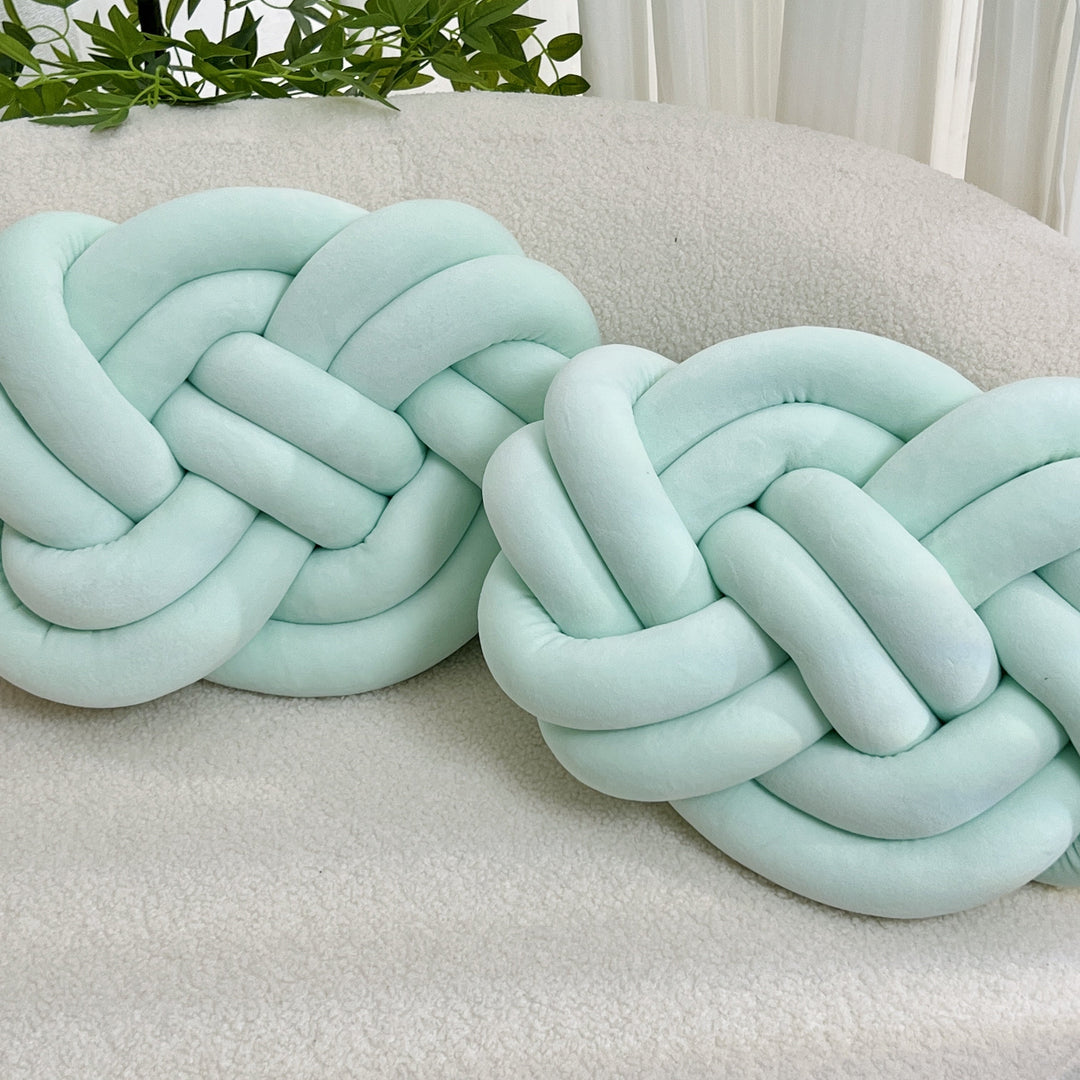 Kissen - Luxuriös weiche Kissen mit Knopfdesign