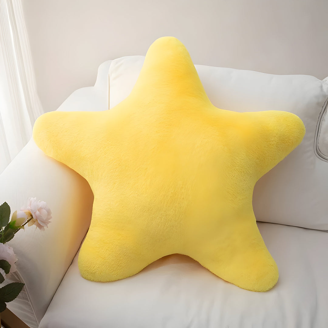 StellarHug Kissen - Dekoratives sternförmiges Kissen