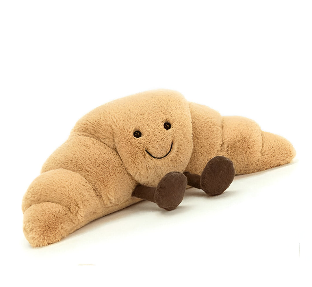 Plüsch Brezel – Weiches Kuschelkissen im Frühstücksdesign