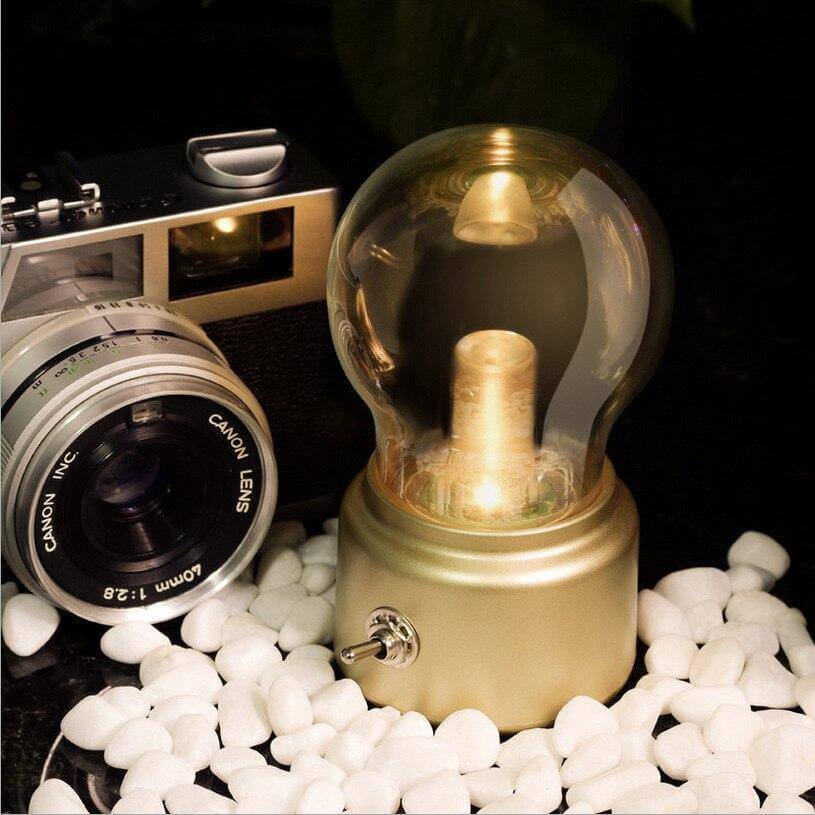 Vintage Aufladbare Led Mini Bettlampen