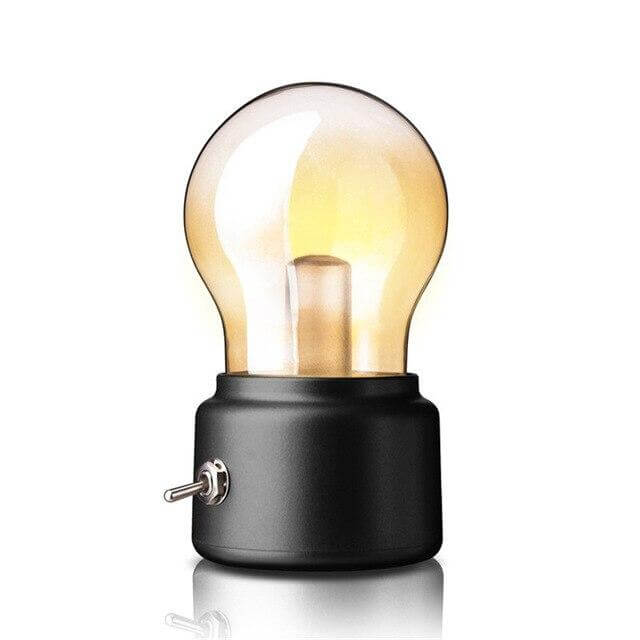 Vintage Aufladbare Led Mini Bettlampen