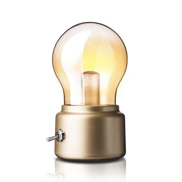 Vintage Aufladbare Led Mini Bettlampen