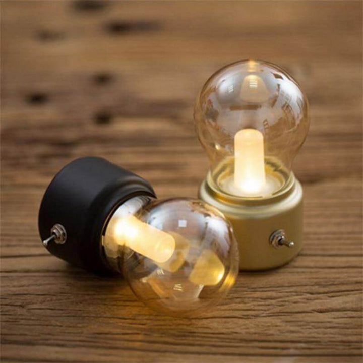 Vintage Aufladbare Led Mini Bettlampen